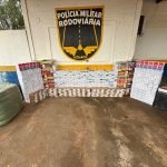 Foto: Material apreendido - Foto: BPMRv
