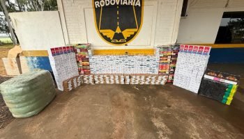 Foto: Material apreendido - Foto: BPMRv