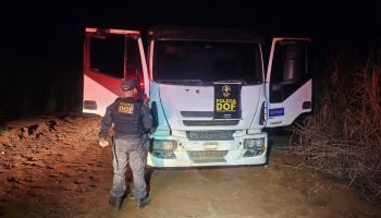 Foto: Ônibus recuperado - Foto: Divulgação/ DOF