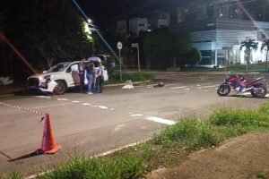 Local onde ocorreu o acidente. — Foto: Local onde ocorreu o acidente. (Foto: Mid