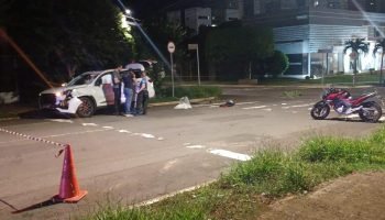 Local onde ocorreu o acidente. — Foto: Local onde ocorreu o acidente. (Foto: Mid