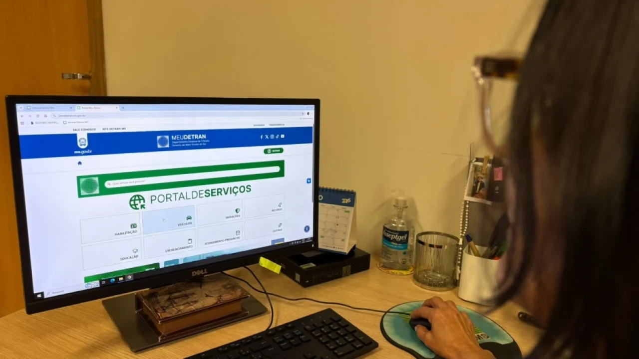 Detran-MS inicia calendário de licenciamento 2026 com opção de parcelamento digi
