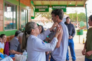 Ação do Maio Amarelo reuniu equipes de saúde, trânsito e segurança no Posto Tigr