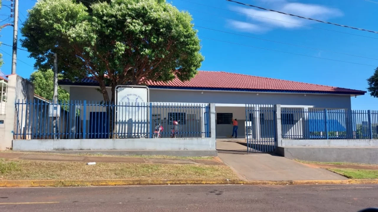 Foto: Fachada do prédio onde funciona a Banda Marcial - Foto: Câmara de Nova And