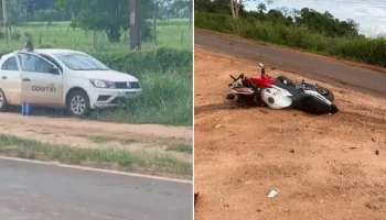 Acidente na MS-141, em Angélica, deixou motociclista morto na tarde desta terça-