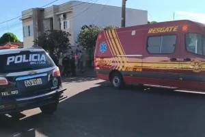 Foto: Cruzamento das ruas Walter Hubacher e José Domingos, onde ocorreu o aciden