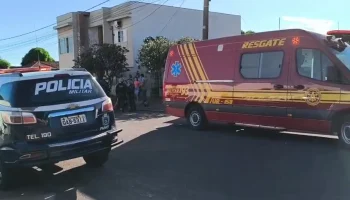 Foto: Cruzamento das ruas Walter Hubacher e José Domingos, onde ocorreu o aciden