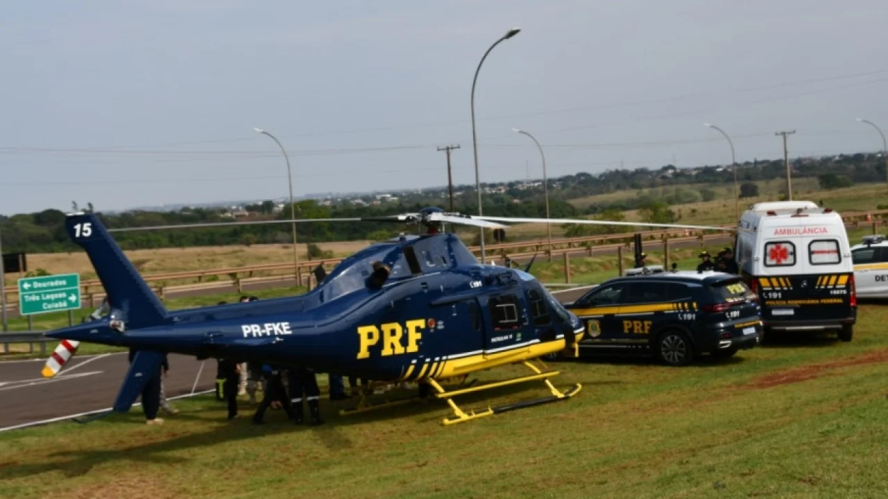 Foto: PRF mobiliza grande operação durante COP-15 em Campo Grande - Foto: Divulg
