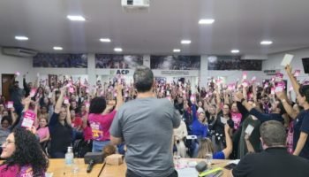 Assembleia foi feita na noite desta segunda (Divulgação/ACP) — Foto: Assembleia
