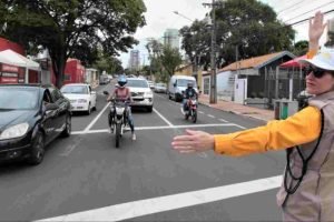 Interdição da Agetran. (Divulgação, PMCG) — Foto: Interdição da Agetran. (Divulg