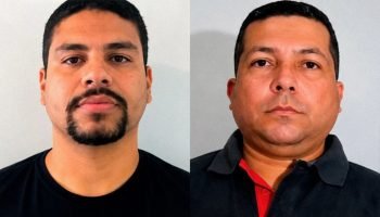 Policiais civis mortos dentro de viatura. (Foto: Reprodução)