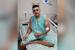 O paciente Luiz Renan Gaspar Gabriel, de 24 anos, precisa de doação de sangue. —