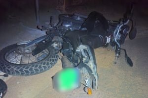 A vítima estava em uma motocicleta. (Foto: Fala Povo, Midiamax)