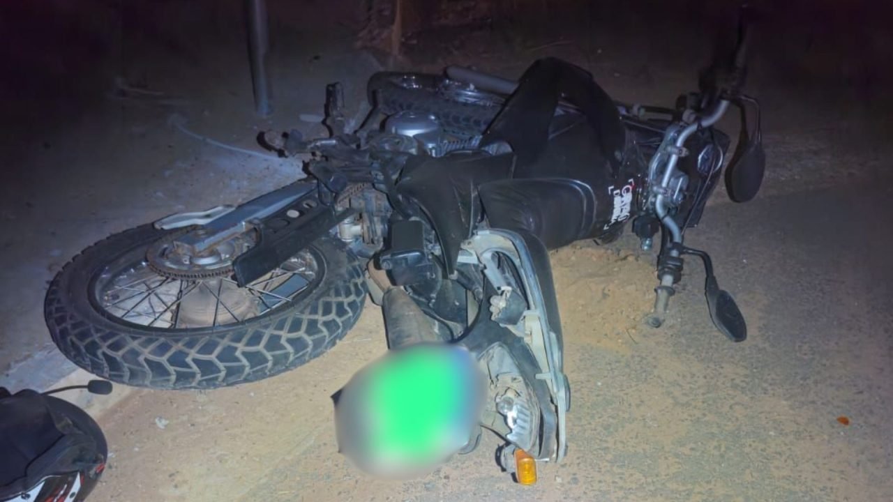 A vítima estava em uma motocicleta. (Foto: Fala Povo, Midiamax)