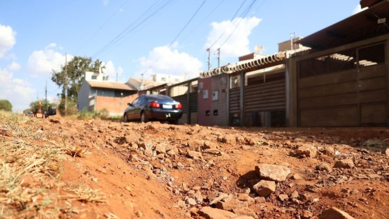 Ruas do Jardim Itamaracá receberão asfalto. — Foto: Ruas do Jardim Itamaracá rec