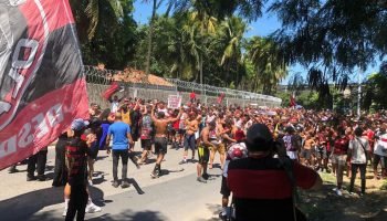 Flamengo embarca para o Mundial de Clubes em voo luxuoso