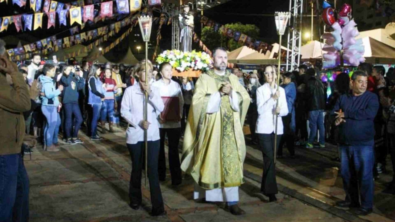 Arraial de Santo Antônio em Campo Grande — Foto: Arraial de Santo Antônio em Cam