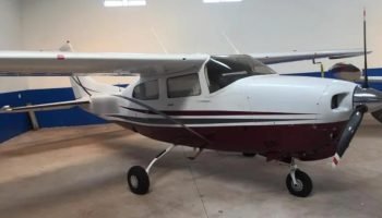 Foto: Aeronave Cessna C210, prefixo PR-XIC, pertenceu ao ex-major Sérgio Roberto