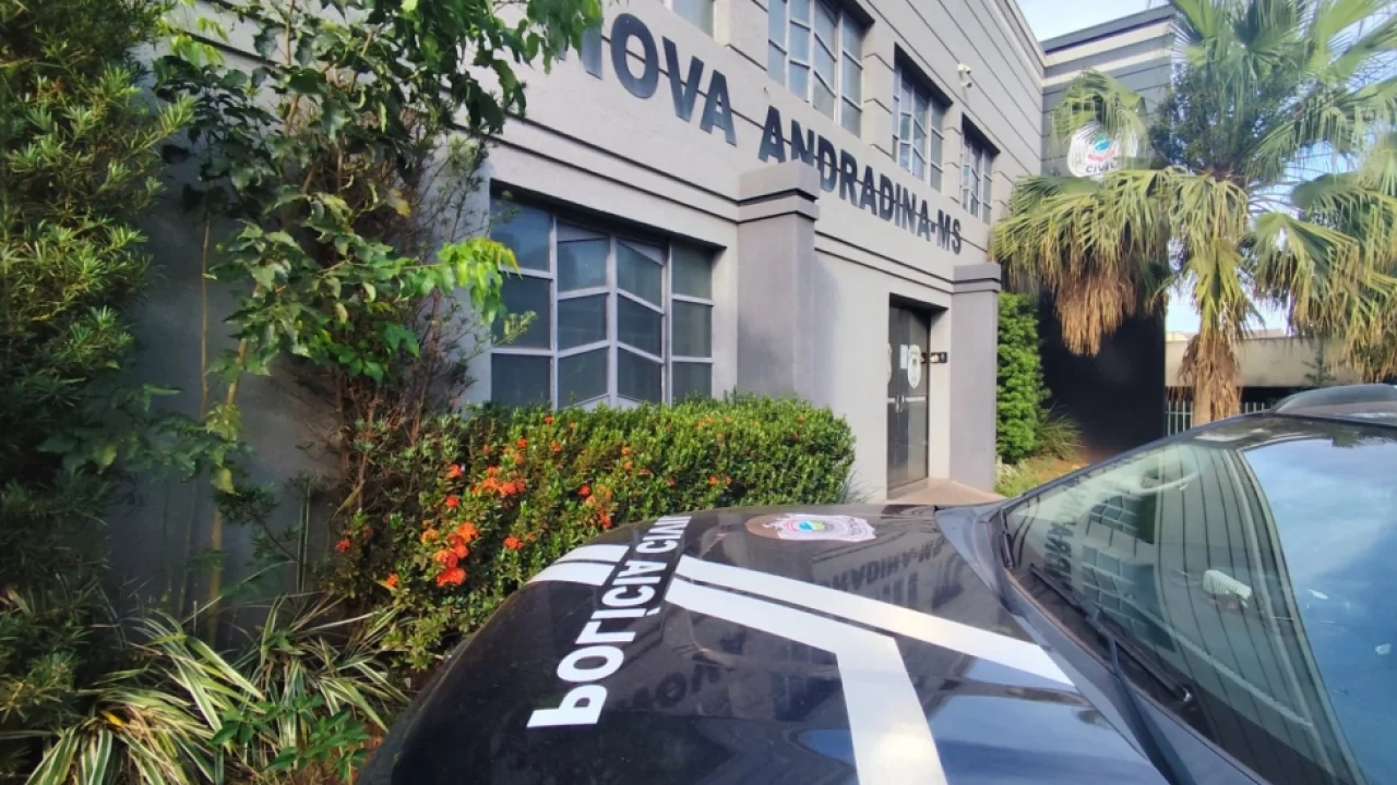 Foto: Delegacia de Polícia Civil de Nova Andradina - Foto: Jornal da Nova