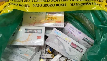 Foto: Operação apreende quase uma tonelada de emagrecedores irregulares em Campo