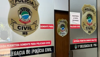 Delegacia de Polícia Civil de Nova Andradina — Foto: Delegacia de Polícia Civil