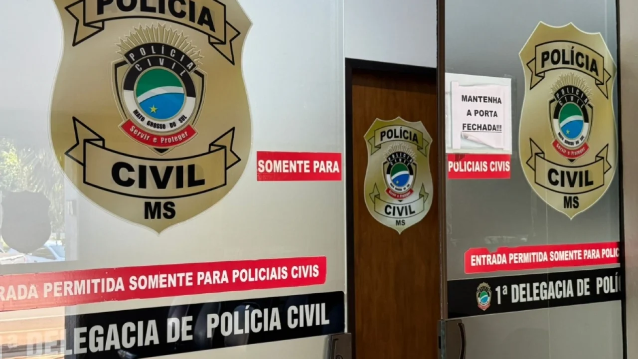 Delegacia de Polícia Civil de Nova Andradina — Foto: Delegacia de Polícia Civil