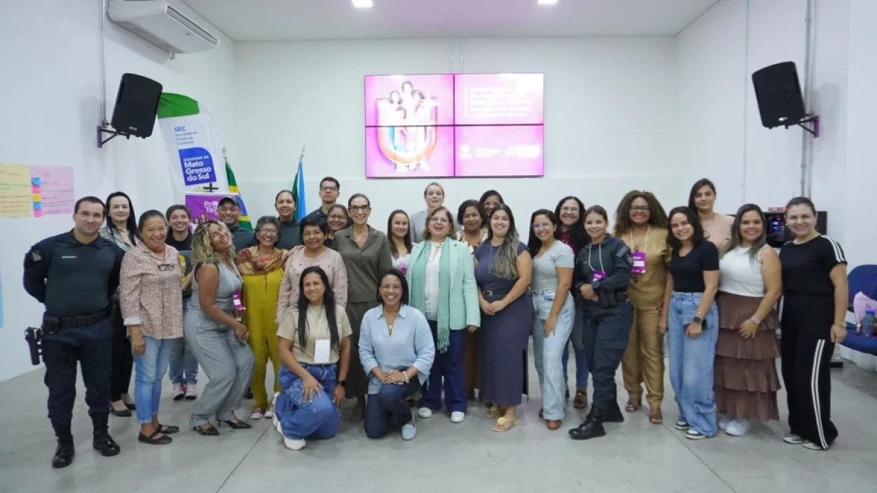 Nova Andradina participa de capacitação do Programa Protege — Foto: Nova Andradi