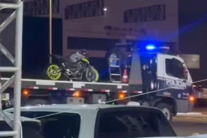 Foto: Motociclista foi detido após perseguição policial durante a Operação New R