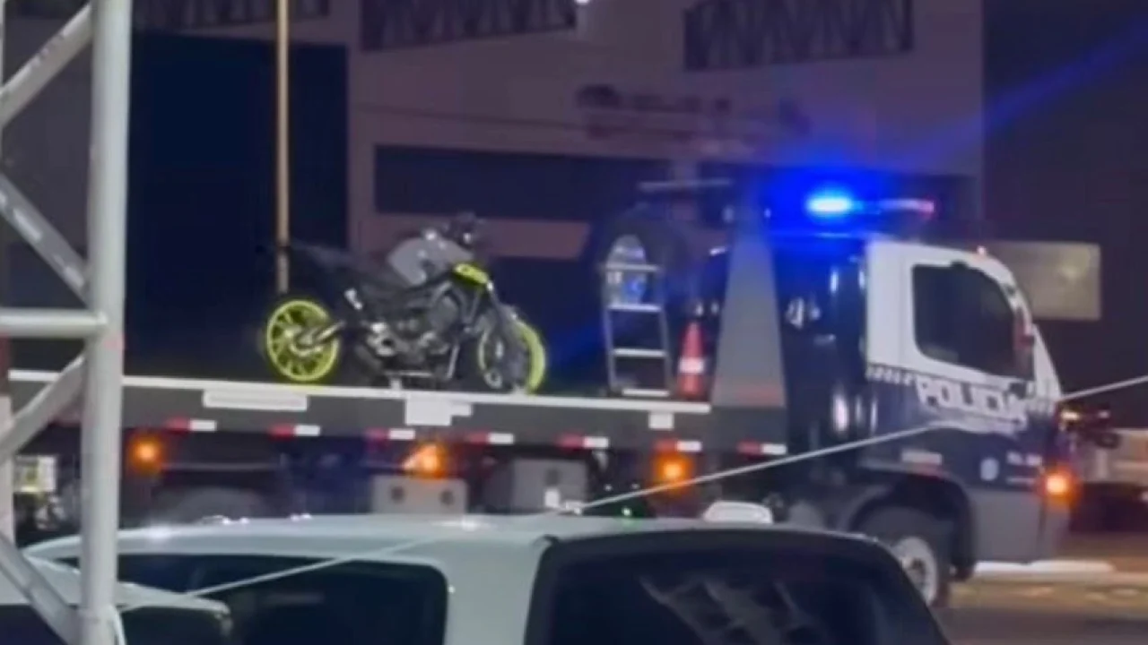 Foto: Motociclista foi detido após perseguição policial durante a Operação New R