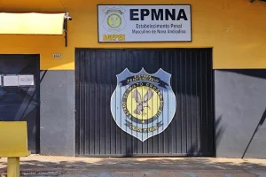 Foto: Fachada do presídio de Nova Andradina - Foto: Jornal da Nova