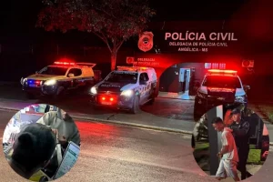 Foto: Suspeito de roubo a comércio em Angélica foi preso após ação conjunta das