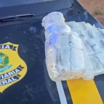 Foto: Droga apreendida - Foto: PRF/Divulgação