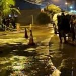 Local onde ocorreu o crime — Foto: Local onde ocorreu o crime (Caarapó News)
