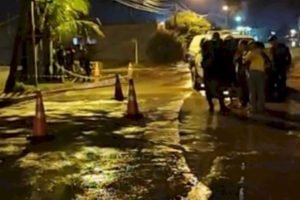 Local onde ocorreu o crime — Foto: Local onde ocorreu o crime (Caarapó News)