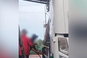 Foto: Lava a jato onde acidente aconteceu fica na BR-163, próximo ao Aeroporto T