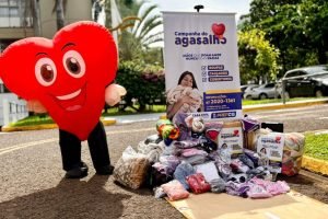 Campanha do Agasalho em Campo Grande — Foto: Campanha do Agasalho em Campo Grand