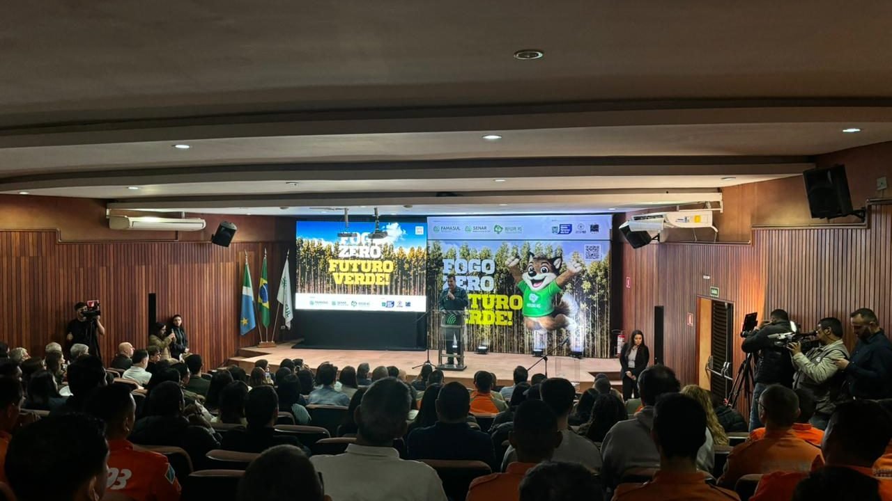 Campanha foi lançada no auditório da Casa Rural. — Foto: Campanha foi lançada no