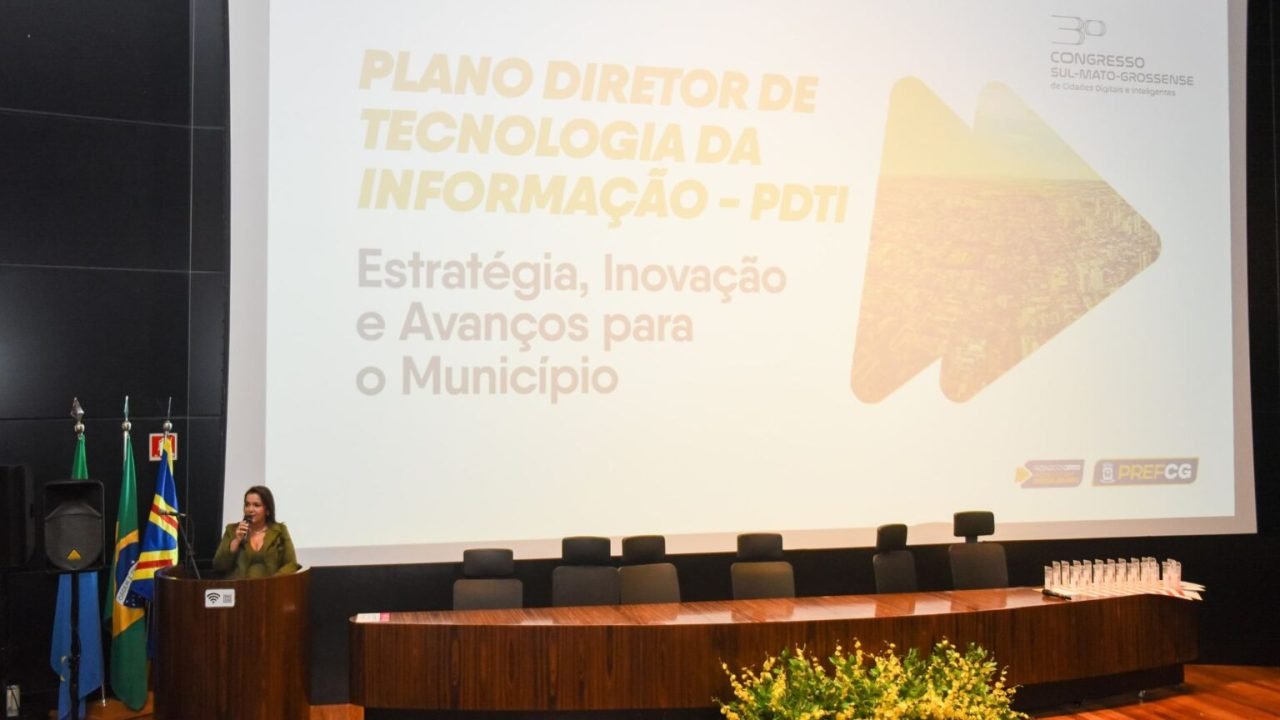 Congresso de Cidades Digitais e Inteligentes — Foto: Governo de Campo Grande