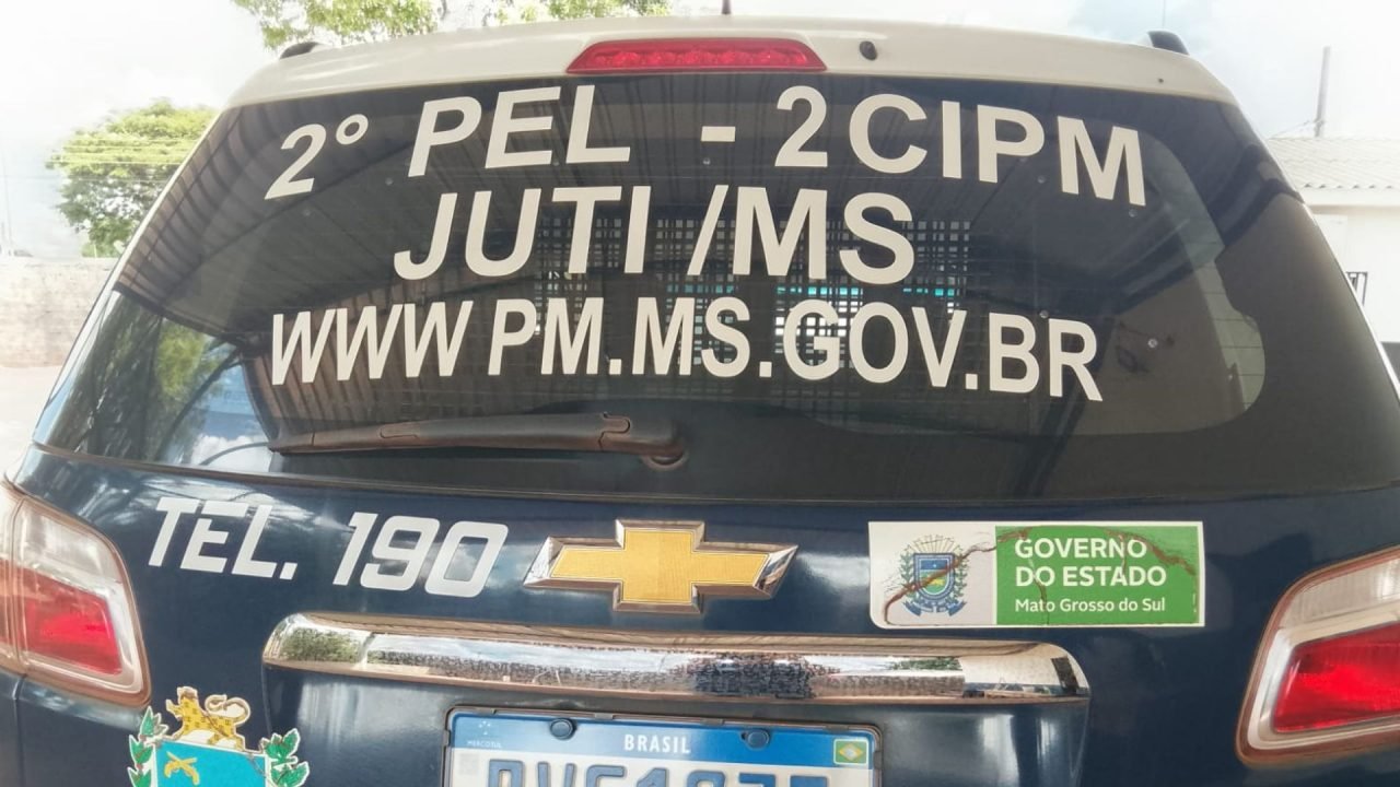 Foto: Viatura policial de Juti. (Foto: Divulgação)