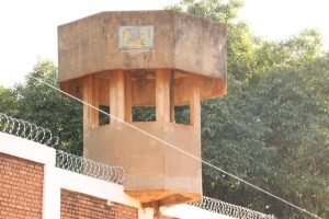 Torre de segurança do Estabelecimento Penal Jair Ferreira de Carvalho, conhecido