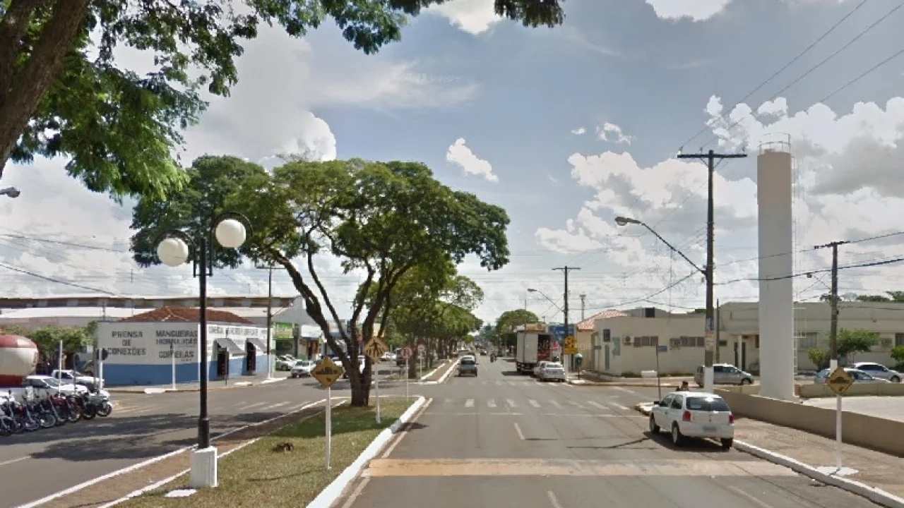 Foto: Avenida Antônio Joaquim de Moura Andrade - Foto: Câmara de Nova Andradina