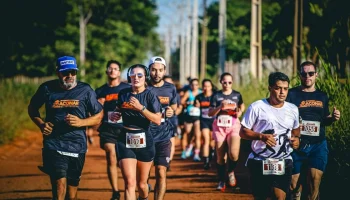 Evento em Taquarussu une esporte, saúde e conscientização contra as drogas — Fot