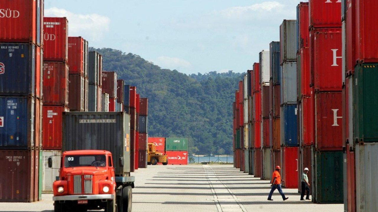 Porto de Sepetiba, na zona oeste do Rio de Janeiro. — Foto: Porto de Sepetiba, n