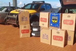 Produtos apreendidos (divulgação) — Foto: Produtos apreendidos (divulgação)