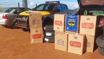 Produtos apreendidos (divulgação) — Foto: Produtos apreendidos (divulgação)