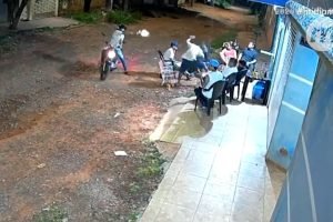 Foto: Oito pessoas estavam no momento do crime. (Reprodução)