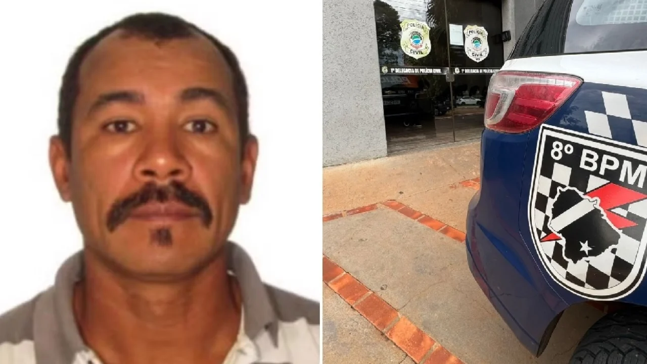 Foto: Jesué Ferreira Alves foi preso pela Força Tática do 8º BPM, em Nova Andrad