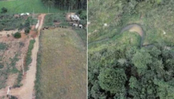 Foto: Ministério Público apura parcelamento irregular de área rural às margens d