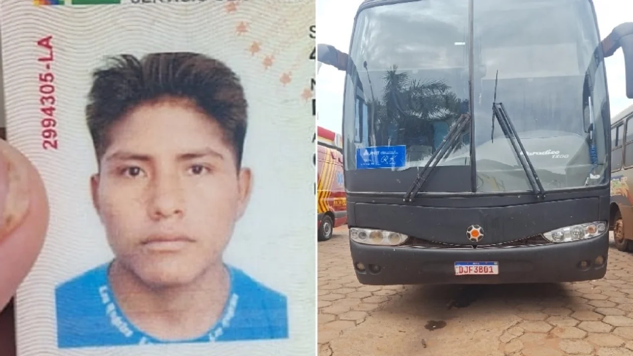 Foto: Ônibus interestadual foi parado em posto de combustíveis em Nova Casa Verd