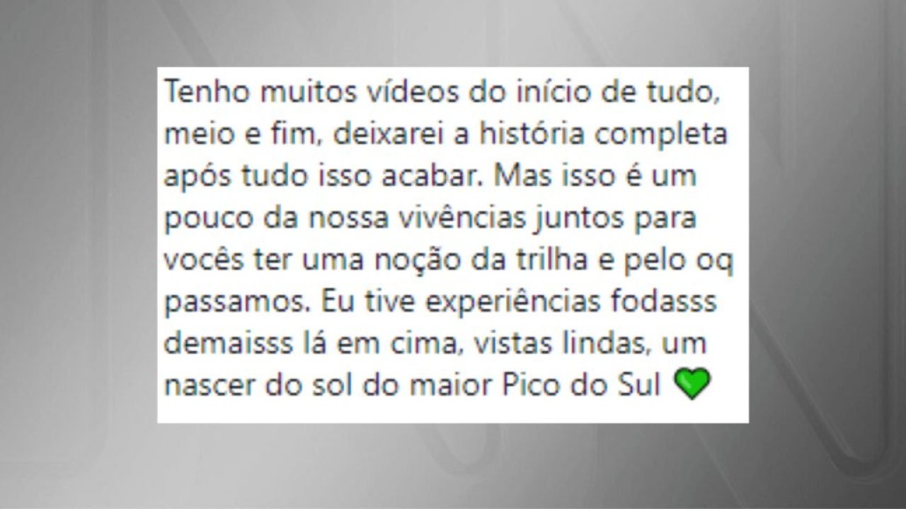 Jovem Desaparece em Montanha no Paraná